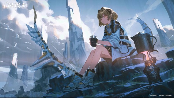 白夜极光原画鉴赏